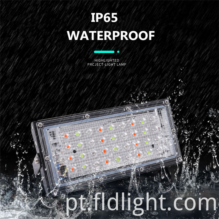 2835 red 50w flood light 